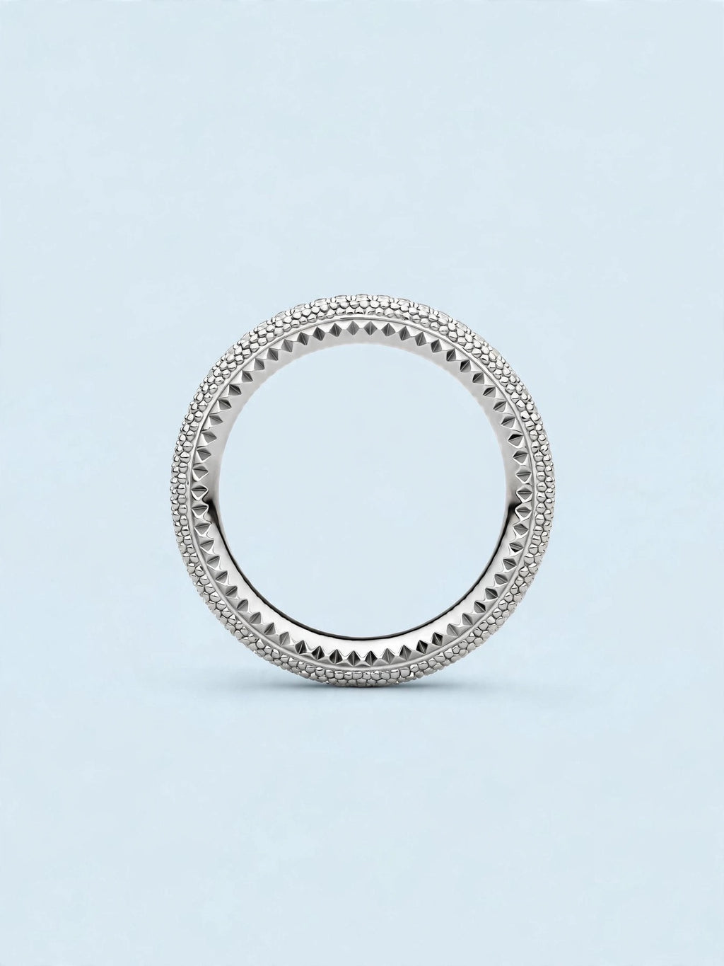 ANELLO GIUNGLA ARGENTO E DIAMANTI LAB-GROWN