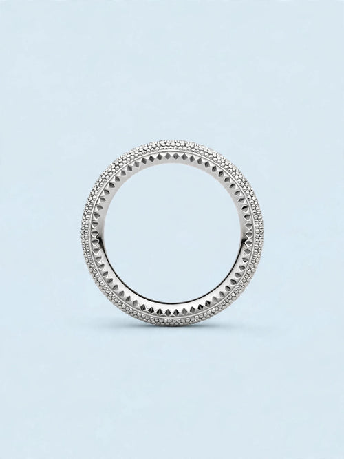 ANELLO GIUNGLA ARGENTO E DIAMANTI LAB-GROWN
