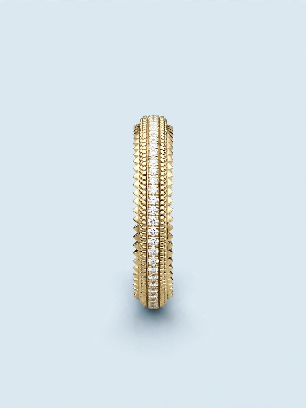 ANELLO GIUNGLA ORO E DIAMANTI