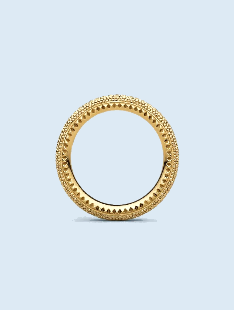 ANELLO GIUNGLA ORO E DIAMANTI