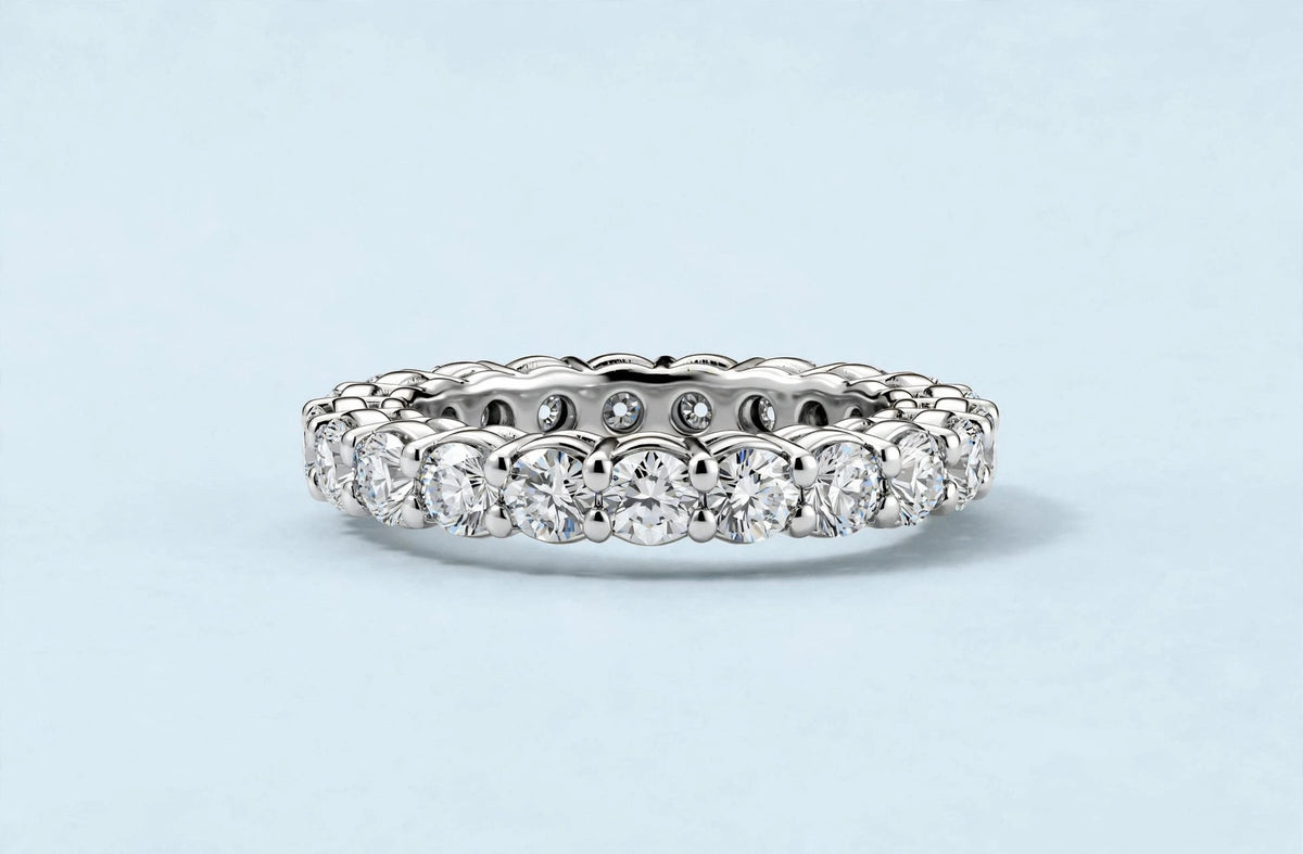 ETERNITY ARGENTO E DIAMANTI LAB-GROWN