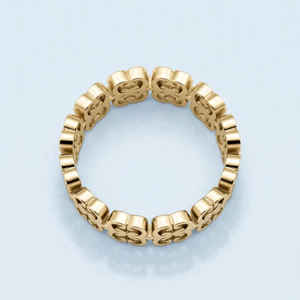ANELLO MONOGRAM ORO