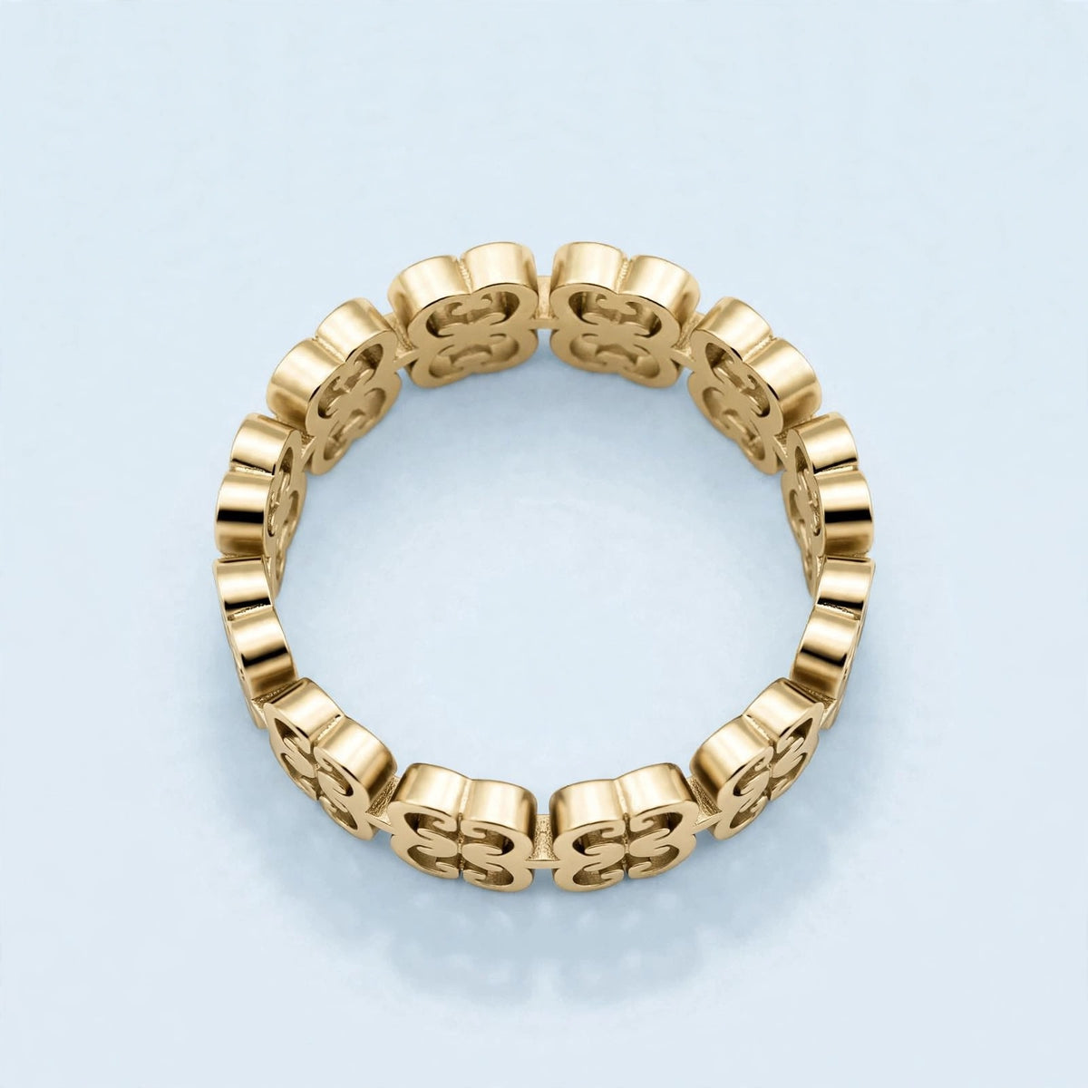 ANELLO MONOGRAM ORO