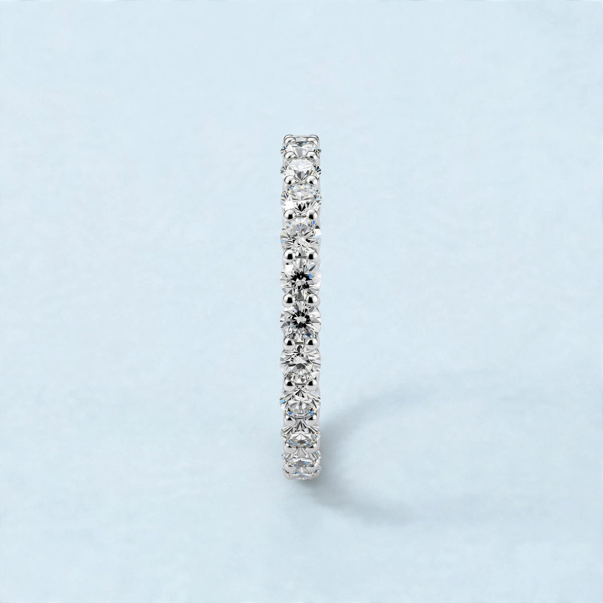 ETERNITY ARGENTO E DIAMANTI LAB-GROWN